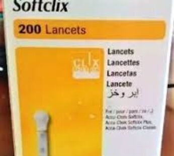 ACCU CKEK LANCETAS /200 SOFTCLIX UNID.